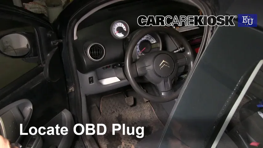 2008 Citroen C1 Advance 1.0L 3 Cyl. Lumière « Check engine » du moteur Diagnostic